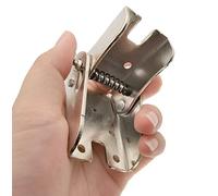 YIDELAI Paquete de 2 Bisagras Abatibles Plegables de Bloqueo Automático de 90 Grados, Patas Extendidas de Mesa y Silla, Soporte Plegable de Acero, Bisagra Oculta
