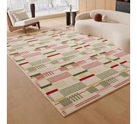 Yidlkecqey Alfombra Calefactora de Grafeno, Alfombra Eléctrica Calefactable Lavable y Plegable, Alfombra Térmica de Bajo Consumo para Salón(Type N,200x300cm/78.7x118in)