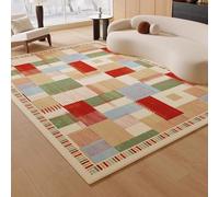 Yidlkecqey Alfombra Calefactora de Grafeno, Alfombra Eléctrica Calefactable Lavable y Plegable, Alfombra Térmica de Bajo Consumo para Salón(Type D,200x300cm/78.7x118in)