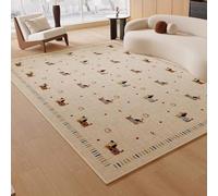 Yidlkecqey Alfombra Calefactora de Grafeno, Alfombra Eléctrica Calefactable Lavable y Plegable, Alfombra Térmica de Bajo Consumo para Salón(Type S,200x300cm/78.7x118in)