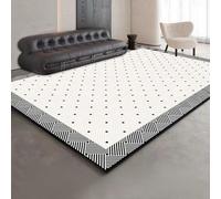 Yidlkecqey Alfombra de Calefacción de Grafeno, Esterilla Calefactable Portátil, Calentador Rápido para Pies, Calefactor Infrarrojo, Alfombra Calefactora para Sala de Estar(D,160x230cm/63x90.5in)