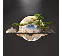 Yidlkecqey Arte de Pared 3D estereoscópico con Luces LED para Sala de Estar, Pared detrás del sofá y decoración de Pasillo de Entrada(Type D,160x100cm/63x39.4in)