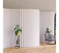 Yidlkecqey Biombo de Papel, Biombo retráctil de Papel, Biombo de Papel, Biombo Plegable de Papel, Biombos de Papel y mamparas Plegables(White,150x43x190cm/59x16.9x74.8in)