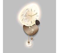 Yidlkecqey Decoración de Pared LED 3D, Cuadro de Cristal de Porcelana Lujo con Mando a Distancia, Aplique Moderno Regulable para Entrada y Salón 220V(Type D,40x84cm/15.7x33in)