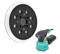 YIDM 125mm Plato de Lija: Plato Almohadilla de Lija Lijado, Disco de Lijado, Almohadilla de Lijado de Compatible con 8 Agujeros Compatible, Plato de Lija para Bosch PEX 300 AE 400 AE 400 AE 4000 AE