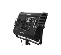 Yidoblo A-2200IIQ - Panel de luz LED bicolor de 3200 K-5500 K de 100 W con puerta de granero, control remoto y DMX para fotografía de conferencias, iluminación de Youtube