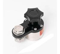 Yidubid Magnético Soldadura Pinza De Masa, 200-600A Conmutable Magnético Soporte De Pinza De Soldadura, Puesta A Tierra Conector Magnético para Máquina De SoldarSilver,200A