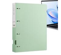 Yidueace Archivador de documentos con 4 perforaciones - Carpeta de documentos A4 portátil para escuela, enseñanza, hogar, oficina, niños, estudiantes, adultos
