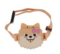 Yidueace Bolsa de entrenamiento para cachorros, cierre magnético de silicona y correa ajustable, para senderismo, aventuras al aire libre, paseos diarios, viajes y entrenamiento