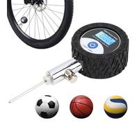 Yidueace Medidor De Presión De Balones - Inflador Portátil Con Manómetro | Medidor De Presión Para Neumáticos De Fútbol Baloncesto Voleibol Bici De Montaña Y Deporte En Casa