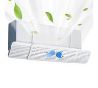 Yidueace Minidesviador de aire acondicionado dividido | extensible y giratorio 180° | Deflectores de aire acondicionado para ventanas - para el hogar, habitación mayor, habitación infantil, hotel
