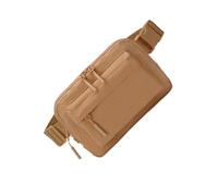 Yidueace Riñonera | Bolsa para teléfono móvil, impermeable, para senderismo, gimnasio, vacaciones, al aire libre, parque, entrenamiento, desplazamientos, marrón claro, ver descripción, Ver descripción