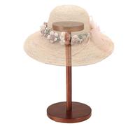 Yidueace Soporte Expositor de Sombreros | Porta Sombreros De Madera Para Escritorio - Perchero Para Pelucas Doméstico Para Dormitorio Tienda Minorista Boutique Estilistas Diseñadores De Vestuario