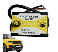 Yidueace Unidad de Control de Bocina Eléctrica - Módulo de Música Multiton Automotriz Bocina Automotriz Para Automovilistas