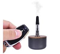 Yiduomile Máquina de humo de mano con control remoto, diseño compacto con múltiples variantes, ideal para eventos, fotografía y mejora de la atmósfera (pequeña negra)