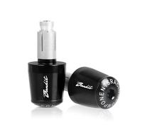 YIEBA Barras De Manillar Contrapesos Empuñaduras De Manillar De Motocicleta Extremo De Aluminio CNC - 2 Piezas para GSF 250400600 600S 650S 650N 1200 1250 1250S Bandit (Negro)