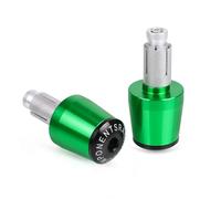 YIEBA Z900 Manillar Rockers Contrapesos Empuñaduras de manillar de motocicleta Extremo CNC Aluminio-2 piezas para Z900 Z900RS (Verde)
