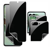 YIEDBCX Paquete de 2 protectores de pantalla de privacidad para Motorola Moto Razr Ultra 2025 / Moto Razr Plus 2025, antiespía, interior + película exterior