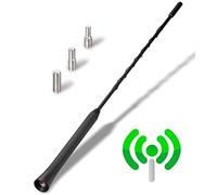 YIEHO Antena de Coche Potente Universal - Recepción FM Dab, Amplificada, para Techo, 28CM - Compatible Con Todos los Modelos