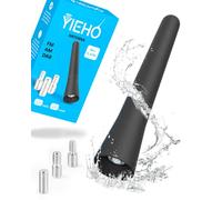YIEHO® Mini Antena de Radio para Coche Corta Universal para Todos los Modelos - Antena Pequeña con Recepción FM Dab, 6.5CM