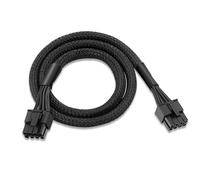 YieJoya Cable PCIE solo para MSI MAG A850GL y A750GL, ATX 3.0, PSU 8 pines macho a PCIe de 8 pines (6+2) macho cable de alimentación con funda para fuente de alimentación MSI MAG A850GL A750GL