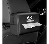 YIFANFENGSHUN 1 Piezas Porta Pañuelos para Coche para Mazda 3 IV Sedan 2019-2024, Soporte Servilletas Parasole Organizador Asiento Trasero Almacenamiento Interior