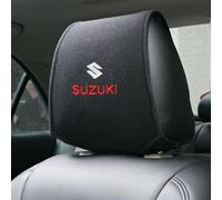 YIFANFENGSHUN 2 Piezas Fundas para Reposacabezas Coche para Suzuki Sx4 S-Cross 2014-2023, Protector de Asiento Tela Transpirable Antipolvo Confort Viaje Accesorios Interior