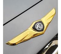 YIFANFENGSHUN 2 Piezas Metal Pegatinas Coche para MG Gloster 2020-, 3D Adhesivos Decorativos Trasero del Maletero Emblema Accesorios Decorativos para Coches,C