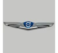 YIFANFENGSHUN 2 Piezas Metal Pegatinas Coche para Volvo S60 II 2013-2018, 3D Adhesivos Decorativos Trasero del Maletero Emblema Accesorios Decorativos para Coches,A