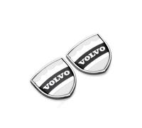 YIFANFENGSHUN 2 Piezas Metal Pegatinas Coche para Volvo S60 II Cross Country 2015-2018, 3D Adhesivos Decorativos Trasero del Maletero Emblema Accesorios Decorativos para Coches,C