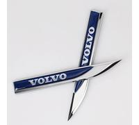 YIFANFENGSHUN 2 Piezas Metal Pegatinas Coche para Volvo S60 III 2018-, 3D Adhesivos Decorativos Trasero del Maletero Emblema Accesorios Decorativos para Coches