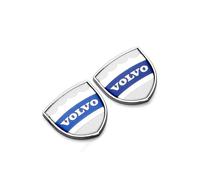 YIFANFENGSHUN 2 Piezas Metal Pegatinas Coche para Volvo S80 II 2009-2011, 3D Adhesivos Decorativos Trasero del Maletero Emblema Accesorios Decorativos para Coches,B