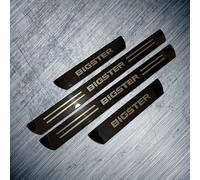 YIFANFENGSHUN Acero Inoxidable Coche Protector Umbral Puerta para Dacia Bigster 2025, de Coche Tiras de Umbral AntiarañAzos Bienvenidos Pedal Accesorios de Estilo