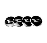 YIFANFENGSUN 4 Piezas Coche Rueda Tapacubos Pegatina para Daihatsu 56mm, Rueda Centro Tapas Pegatinas Pegatinas para Tapa de Rueda Estilo Accesorios,A