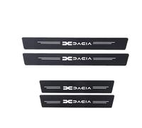 YIFANFENGSUN 4 Piezas Fibra de Carbon Protector Umbral Puerta para Dacia Duster 3 2024 2025,Coche Decoración Estribos Pegatina Antiarañazos Protección de Umbral de Pedal
