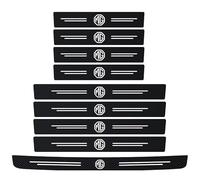YIFANFENGSUN 9 Piezas Pegatina para Umbral de Fibra Carbono de Coche para MG ZS EV MG3 MG4 MG5 MG7 GT HS RX5 2000-2023 2024, Autoadhesivo Tira Umbral Coche Bienvenidos Pedal Accesorios Decorativos