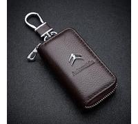 YIFANFENGSUN Bolsa para Llaves de Coche Estuches de Llave para Citr-oen C8 C6 C5 C4L C4 C3 C2 C1, Llavero del Coche Funda Antirrobo Llave Bolsa con Cremallera Accesorios Exteriores,A
