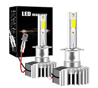yifengshun H1 Car LED Headlight Bulb Alto brillo Faros Bombillas COB Chip Xenón Blanco 6500K 60W Bombillas para Coche Kit de Conversión