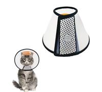 YIFENGXING Collar de recuperación para mascotas, cono isabelino suave para gatos, perros pequeños y conejos, collar protector ajustable para evitar que se lama, arañe, para la curación de heridas y el