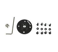YIGEBAG Swante - Soporte universal para cámara de escritorio de base fija de aleación de aluminio para soporte 1/4 3/8