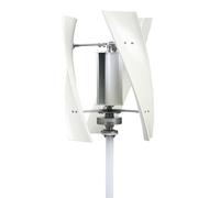 YIGECHENXIN 1500W Generador De Turbina Eólica Sin Ruido 12V 24V 48V con Controlador MPPT 3 Hojas Generador De Turbina Eólica De Imán Permanente para Iluminación Callejera Y Patio,12V
