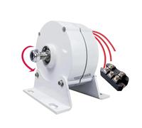 YIGECHENXIN 220v, Generador de Imán Permanente Trifásico 450RPM 3000W DC/AC 12V 24V 48V Generador Eólico con Rectificador para Conservación de Agua y Energía Eólica (con Base)