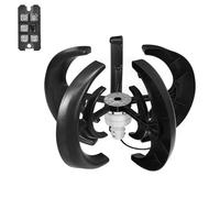 YIGECHENXIN 220v, Turbina Eólica de Techo de Bajo Ruido de 3000W, 12V 24V 48V, 5 Aspas en Forma de Linterna, Kit Generador de Energía Eólica con Controlador para Barcos y Jardines