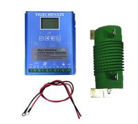 YIGECHENXIN 24v, Controlador de Carga Híbrido Solar Eólico MPPT 220V 12V/24V/48V Auto, Regulador de Energía Fuera de Red de 8000W con Pantalla LCD y Carga de Deriva