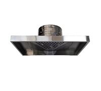 YIGECHENXIN 7 Inches,Campana extractora doméstica Potente de 7-10 Pulgadas, con Alto Volumen de Aire y Extractor de bajo Ruido, fácil de Instalar, Adecuada para cocinas residenciales