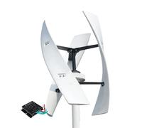 YIGECHENXIN Generador Eólico 12V-220V Bajo Ruido 17000W Kit de Turbina Eólica Vertical, para Marina, RV, Hogar, Conjunto de Generador de Molino de Viento,48v