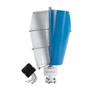 YIGECHENXIN Kit De Generador De Turbina Eólica En Espiral De 1200W, W/Controlador Y 2 Hojas De Aleación De Aluminio 12V 24V 48V Generador De Imán Permanente para Barcos Y Iluminación Callejera,24v
