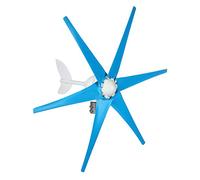 YIGECHENXIN Kit de turbinas eólicas del generador eólico de 2000W, generadores de energía Libre al Aire Libre de Alta e 12V-220V 6 Hojas w/Controlador,12V