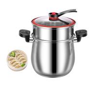 YIGECHENXIN Olla a presión Multifuncional para el hogar, Mini Utensilios de Cocina antiadherentes de Acero Inoxidable, Ahorra Tiempo y Esfuerzo para cocinas de inducción y Estufas de Gas