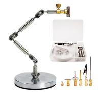 YIGECHENXIN Soporte de Armadura de Stop Motion de Acero Inoxidable, Rig Articulado Ajustable con 6 Accesorios para Animación de Personajes, Estabilización de Utilería y Producción Cinematográfica